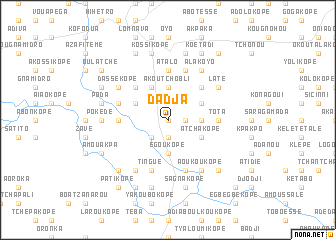 map of Dadja