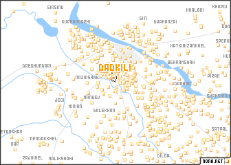 map of Dād Kili