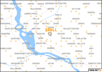 map of Dādlī