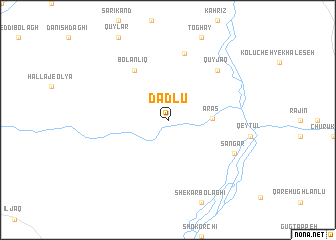 map of Dādlū