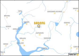 map of Dadong