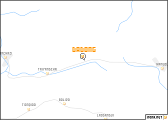 map of Dadong