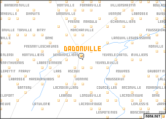 map of Dadonville