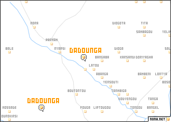 map of Dadounga