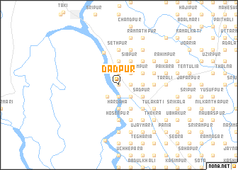 map of Dādpur