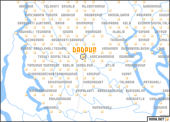 map of Dādpur