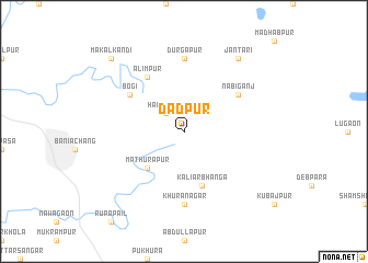 map of Dādpur