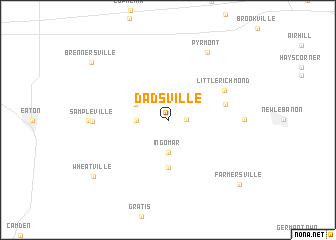 map of Dadsville