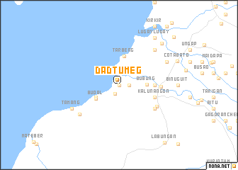 map of Dadtumeg