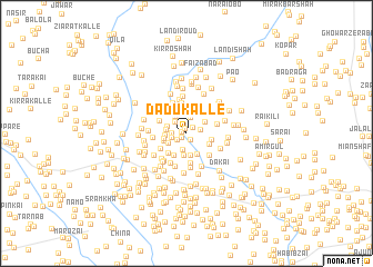 map of Dādu Kalle