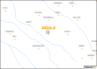 map of Dadula