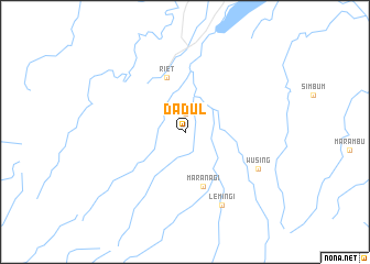 map of Dadul