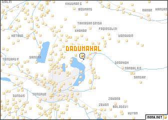 map of Dadu Mahal