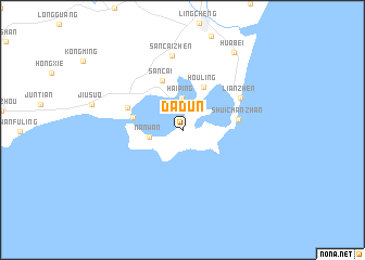 map of Dadun