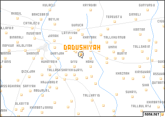 map of Da‘dūshīyah