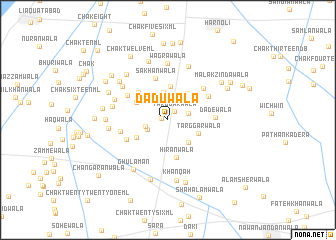 map of Dāduwāla