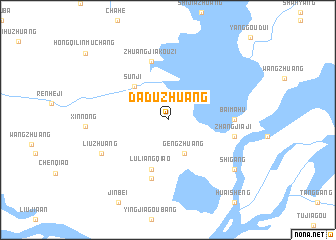 map of Daduzhuang