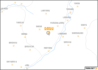 map of Dadu