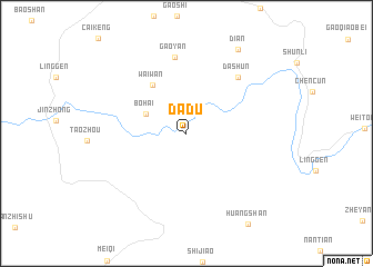 map of Dadu