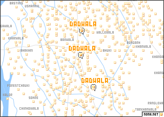 map of Dādwāla