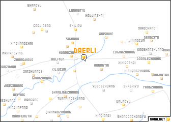 map of Da\