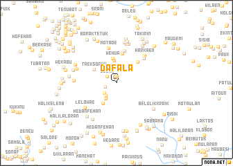 map of Dafala