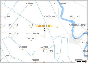 map of Daf ‘Allāh