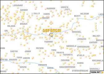 map of Dafangai