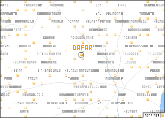 map of Dafar