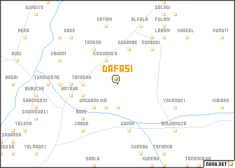 map of Dafasi