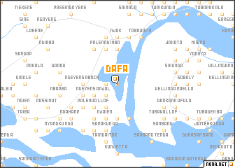 map of Dafa