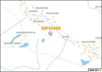 map of Da\