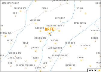 map of Dafei