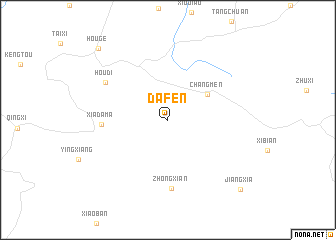 map of Dafen