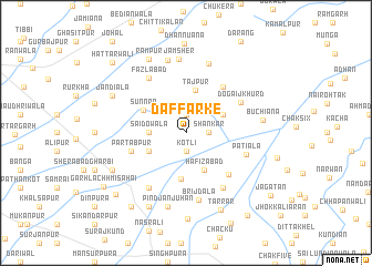 map of Daffarke