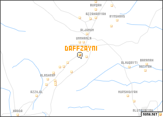 map of Daff Zaynī