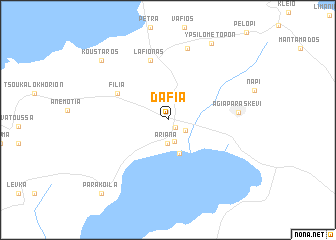 map of Dáfia