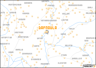 map of Dafnoúla