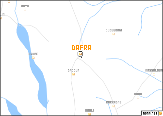 map of Dafra