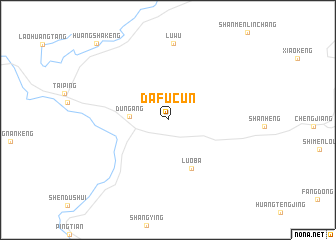 map of Dafucun