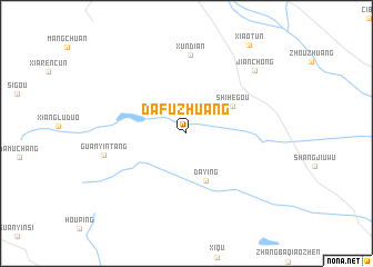 map of Dafuzhuang