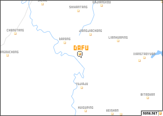 map of Dafu