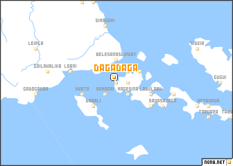 map of Dagadaga