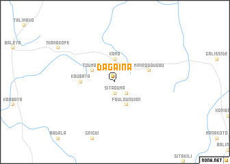 map of Dagaïna