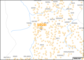 map of Dāgai