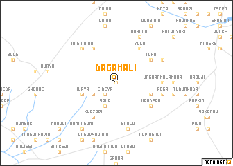 map of Dagamali