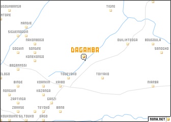 map of Dagamba