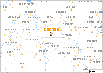 map of Dagame