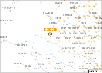 map of Dagami