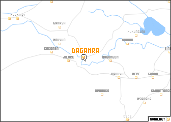 map of Dagamra